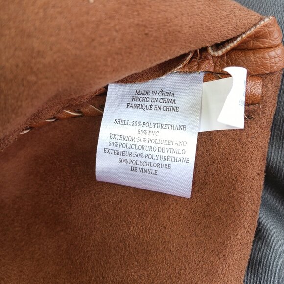 Faux Leather Purse Tote with Matching Hand Bag NWOT - Picture 4 of 5